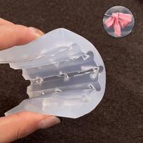 1 vnt. Silikoninė lankelio juostelė 3D nagų dailės forma Nagų dekoracijos Nagų antspaudas Aukšto skaidrumo nagų žavesys Pasidaryk pats manikiūro forma one size