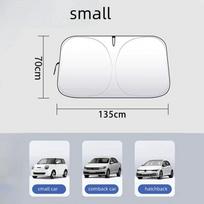 Auto Folding Sun Shade Windshield Visor Cover Car Front Window Sunshade Uv Protection Summer Styling Accessories