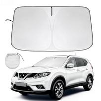 Windshield Sun Shade For Nissan Qashqai J10 J11 2007-    Sunshade Sun Visor Protector Foldable Blocks Uv Rays