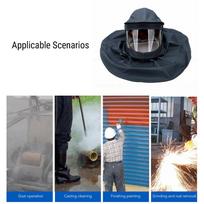 Sandblasting Hood Cap Water and Splashing Proof Sand Blasting Protective Gear for Spraying Polishing Painting Work
