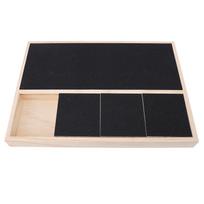 Dog Scratch Board with Treat Draw Wooden Sandpaper Nail Care for Dogs Puppy All Breeds