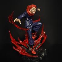 Jujutsu Kaisen Ryomen Sukuna Figure Yuji Itadori King Of Curses Anime Statue PVC Model Ornament For Desk Decoration