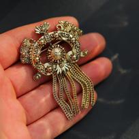 Moteriškas Naujoviškas Vintage Rūmų Kutų Sagė Elegantiški Drabužių Aksesuarai Smeigtukai Banketo vakarėlio Palto Kostiumo Aksesuarai