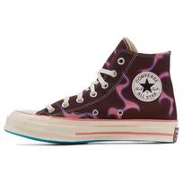 Converse Chuck 70 Plus Comfortable & Stylish Non-Slip & Abrasion Resistant High-Top Board Shoes Unisex Brown Red 36.5