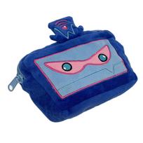 Cute Hazbin Hotel Vox Plush Wallet Small Storage Bag Doll Anime Peripherals Toy Purse Birthday Holiday Gift Plush Bag