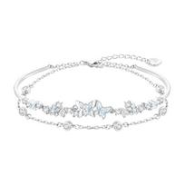Barbie Bracelet [ Crystal* Flashing] Romantic Luminous Butterfly Bracelet, Dreamy, Cute Double layer butterfly bracelet chain F Heart Box ruda