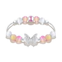 Barbie bracelets [ Crystal* Gummy Butterfly] New Chinese style transfer wishful butterfly dream, best friend style student party G-Ba2507064 balta