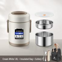 Yoluo 3-Layer Stainless Steel Thermal Lunch Box