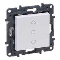 Žaliuzių mygtukas Legrand Niloe Step 863143 (baltas)