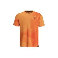 Under Armour Short Sleeved T Shirts Men's Atomic Orange 1383297-810 L
