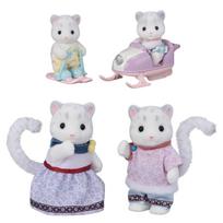 Sylvanian Families Doll Set Leopard ST Mark Ages 3 and Toy Sylvanian Epoch [Snow Family] FS-55 Certified, Up, Dollhouse, Families, Co., Ltd.