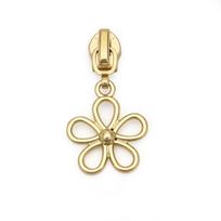 Zinc Alloy Zipper Slider Butterfly Flower Zips Puller Head For Zip Jacket Bag Repair Garment Sewing Accessory C