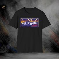 Hollywood Video Retro VHS DVD Store T-Shirt | Softstyle Tee XS