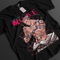 Jujutsu Kaisen Shirt Sukuna TShirt Gojo Itadori Megumi Top JJK Anime Unisex Tee S