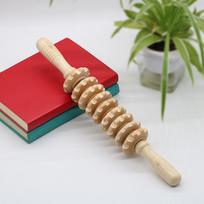 Wooden Exercise Roller Gua Sha Handheld Cellulite Blasters Sports Injury Body Trigger Point Muscle Roller Sticks Massager