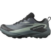Salomon Genesis Gore-Tex Turbulence Black Green Milieu (Women's) 36.5