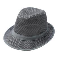 New Mesh Western Cowboy Hat Curved Brim Breathable Top Hat Ethnic Large Jazz Fedora Hats Outdoor Riding pilka