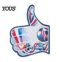 Comfortable Cheering Gloves 1 Pc Giant EVA Foam Hand Glove for Sports Events, Printed Soccer Cheerleading Props Concerts, Games, Team Spirit A