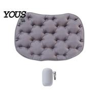 Air Travel Cushion Portable Inflatable Seat Cushion, Lightweight Stadium Pad, Camping Pad for Long Flights Airplane Hiking Backpacking pilka