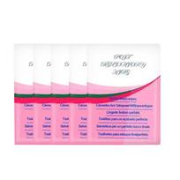 10 Sheets Depilation Hair Removal Wax Strips Professional Body Waxing Patch  Women Men 5PCS Oil Wipes