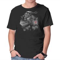 Unisex Crew Neck T-Shirt Inside The Armor Graphic Short Sleeve Casual Tee XL