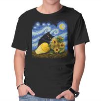 Unisex Crew Neck T-Shirt The Art Critic Graphic Short Sleeve Casual Tee XXXXL