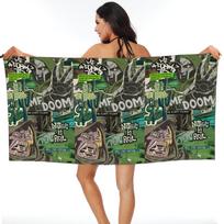 American Rapper Mf Doom Mad Villain Music Artist Beach Towel Soft Microfiber Quick Dry Absorbent Quick Towels For Bath 70x140 cm
