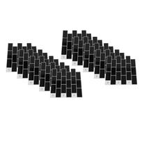 10Pcs Peel and Stick Backsplash Self Adhesive 3D Wall Tiles Splashing Proof for Kitchen Bathroom 12x12in Black