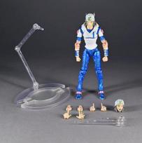 JOJO's Bizarre Adventure Steel Ball Run Jonathan Joestar Action Figure with Articulated Joints Anime Model Toy Gift for Boys