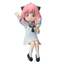 14CM SPY×FAMILY Anime Figure Kawaii Anya Forger Action Figures Sitting Figurine Collectible Model Doll Toys In Stock