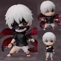 Hot Sale 2374 Q Version Tokyo Ghoul Ken Kaneki Set Of Dolls Anime Peripheral Desktop Decoration Ornaments Collect Figurines Doll black