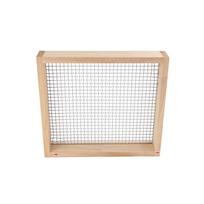 A84E-Wooden Soil Sieve For Gardening, Garden Sand Soil Sieve, Soil Sieve For Earth And Stone, Gardening Compost Sieve