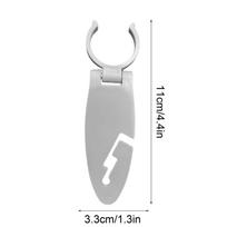 2pcs Stand Up Paddle Board Clips Double Padel Board Holder Expandable Fixing Clamps for Kayaking balta