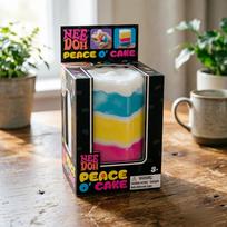 Schylling Nice Cake Sensory Fidget Cube Stress Relief Anxiety Sensory Tool for Focus ADHD & Calming Office Desk