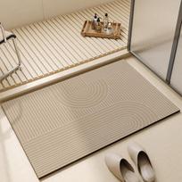 Bathroom Floor Mat 40x60cm Diatomite Absorbent Mat For The Toilet Entrance Carpet Entryway Doormat For Hallway Shower Toilet Mat