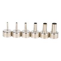 3/4/5/8/10/12mm 858D Hot Air Rework Station Nozzle High Temperature Round Nozzle Shape for SMD Rework Station Accessory