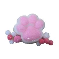 Cute Mini Cat Paw Squeeze Toy Silicone Squeeze Stress Relief Toy Plush Fidget Sensory Toy Suitable For Kids Adult Gift 2026 One Size balta