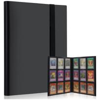 Trading Card Collector Holder 9 Pocket Binder for 360 Cards Portable Storage Case Suitable for Game Sports Cartoon Idol Cards juoda