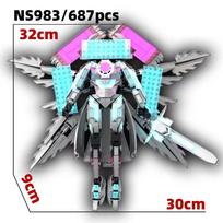 Skibidi Toilet Action Figures Builing Blocks Camerman Titan Speakerman Surveillance Man TVMan Boys Bricks Toys for Kids Gift