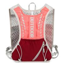 Lightweight Hydration Pack Reflective Design Bicycle Bag Vest  Biking Hiking rožinė
