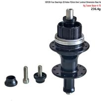 Xiaobu Cloth 3Sixt Folding Bike Upgrade: 5/6/7-Speed, Four-Bearing, 20-Hole Rear Hub, 112mm Spacing Black-Uniform Hole