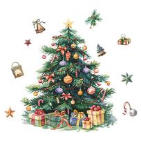 Linksmas-m204 Kalėdos Kalėdinė Eglutė Dovana Varpelis Tualeto Lipdukas Vonios Kambarys Tualetas Namų Dekoravimo Lipdukas 29*29CM/fun-m204