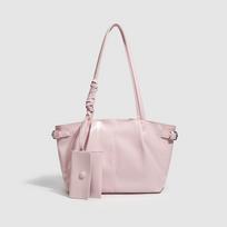 Spring Fashion Tote Bag Under The Armpit rožinė