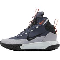Nike Terrascout Slip Resistant Abrasion Resistant Mid top Children's Basketball Shoes Blue Gray Teenagers Sneakers FV4173-400 36.5 black
