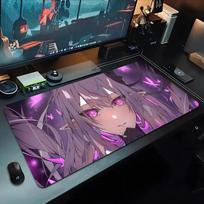 castorice Mouse Pad 500X1000 mm Large Gaming Mousepad Gamer XL Rubber Otaku Keyboard Pad Laptop Desk Mat 600x300x2mm