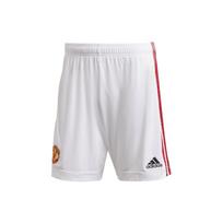 Adidas Manchester United Soccer Bottoms Men's White Moderate Sports Shorts FM4289 XS