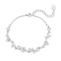 Barbie crystal bracelet [ Exploding Crystal*Wisteria Flower Series with Diamonds] The fugitive princess niche smile splicing G-Ba2604006 balta