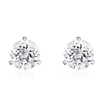 Barbie earrings [ Explosion * One Carat] Brilliant Starlight Pure Silver 925 Silver Needle Niche Luxury Not Easy Allergy G-Ba2604028 sidabras