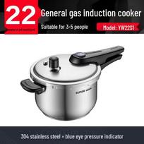 Supor Blue Eye 304 Stainless Steel Pressure Cooker 22cm
