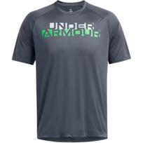 Under Armour Velocity T Shirt Men's Downpour Gray 1387287-044 SM
